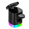 3 In 1 Magnetic Wireless Fast Charger For Smart Phone RGB Ambient Light Charging Station For Airpods IWatch - Vortex Trends