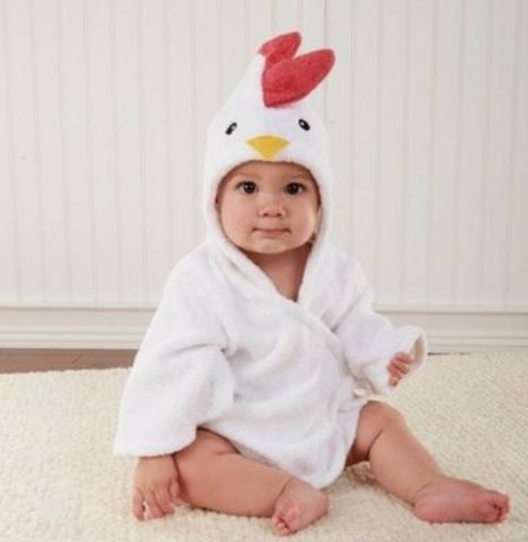 Cartoon Cute Animal Modeling Baby Bath Towels Baby Bathrobes Cotton Children's Bathrobes Baby Hooded - Vortex Trends