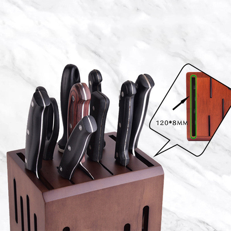 🔪Household Kitchen Knife Holder | Kitchen Wall-mounted Ventilated Knife Holder | Bamboo Wall-mounted Kitchen knives - Vortex Trends