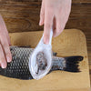 Fish Skin Brush Scraping Fish Scale Brush Grater Quick Disassembly Fish Knife Cleaning Peeling Skin Scraper Scraper Fish Scaler Kitchen Tools - Vortex Trends