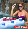 Water Party  Air Mattress Ice Bucket Cooler Cup Holder Inflatable Beer Pong Table Pool Float - Vortex Trends
