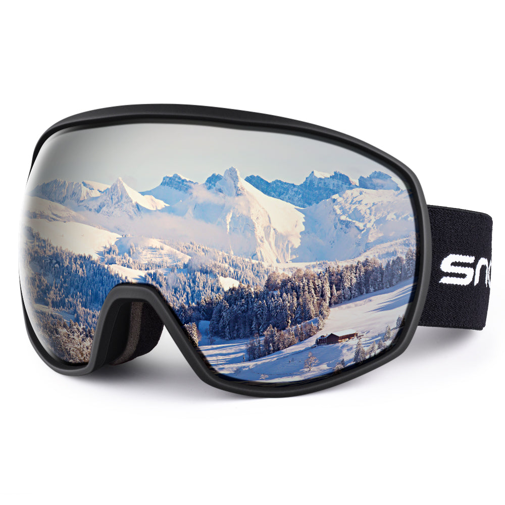 New double-layer anti-fog ski goggles, mountaineering ski goggles, men's and women's snow glasses card myopia - Vortex Trends