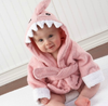 Cartoon Cute Animal Modeling Baby Bath Towels Baby Bathrobes Cotton Children's Bathrobes Baby Hooded - Vortex Trends