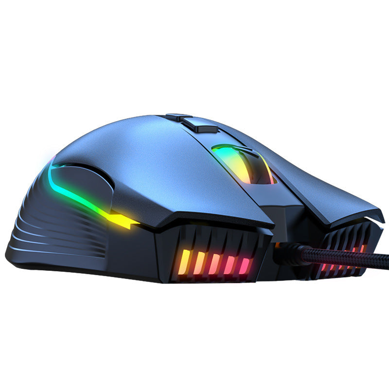 Gaming gaming mouse seven-speed DPI adjustable RGB light - Vortex Trends