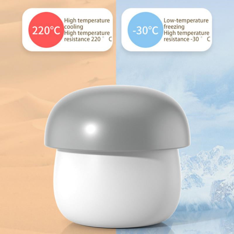 Ice Block Mold Silicone Mushroom Ice Cup Frozen Refrigerator Ice Grid Box Durable Easy Demould Bucket Homemade Crushed Ice Maker Ktichen Gadgets - Vortex Trends