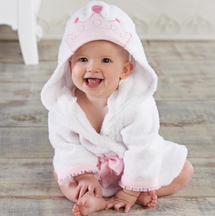 Cartoon Cute Animal Modeling Baby Bath Towels Baby Bathrobes Cotton Children's Bathrobes Baby Hooded - Vortex Trends