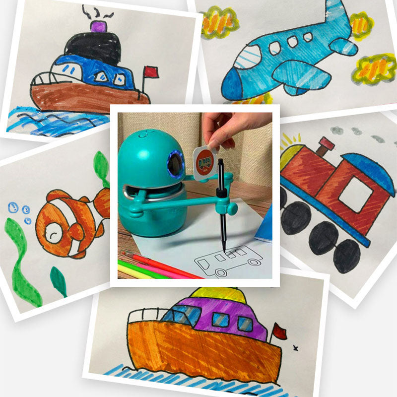 Painting Robot Kindergarten Children Students - Vortex Trends