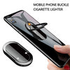 2 In 1 Portable Creative USB Plasma Lighter Mobile Phone Holder Multi-function Cigarette Lighter - Vortex Trends