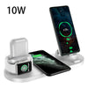 Wireless Charger For IPhone Fast Charger For Phone Fast Charging Pad For Phone Watch 6 In 1 Charging Dock Station - Vortex Trends