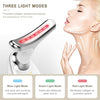 VibraGlow - Electric Face & Neck Beauty Wand (Massager) - Firming, Wrinkle Removal, Skin Tightening