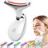 VibraGlow - Electric Face & Neck Beauty Wand (Massager) - Firming, Wrinkle Removal, Skin Tightening