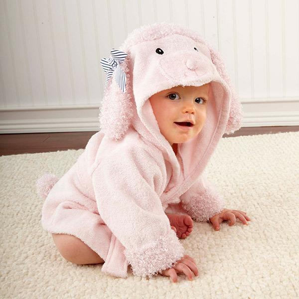 Cartoon Cute Animal Modeling Baby Bath Towels Baby Bathrobes Cotton Children's Bathrobes Baby Hooded - Vortex Trends