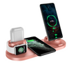 Wireless Charger For IPhone Fast Charger For Phone Fast Charging Pad For Phone Watch 6 In 1 Charging Dock Station - Vortex Trends