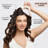 Luxury Satin Heatless Curling Rod Headband - Heatless Curlers Set