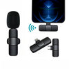 🎤Wireless Lavalier Microphone Portable Audio Video Recording Mini Mic For IPhone Android Long Battery Life Live Broadcast Gaming - Vortex Trends