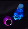 Colorful Cup Holder LED Light-up Coaster Solar & USB Charging Non-slip Coaster Ambient Light For Car Automatically