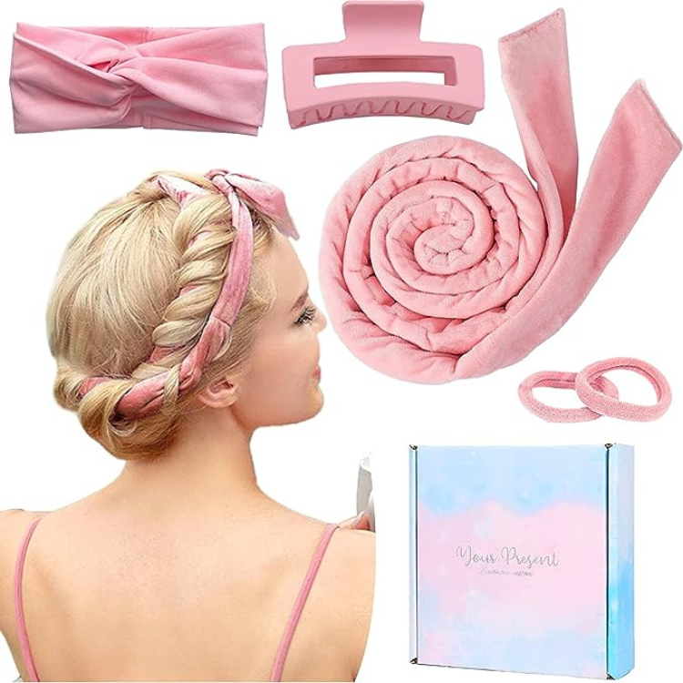 DreamCurl Headband - Overnight Heatless Hair Curling Magic