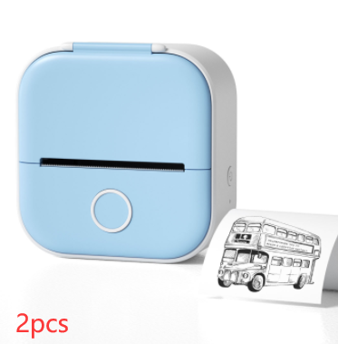 Portable Mini Thermal Label/Price Tag Printer | Photo Printer with Bluetooth