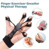Silicone Grip Device Finger Exercise Stretcher Finger Gripper Strength Trainer Strengthen Rehabilitation Training - Vortex Trends