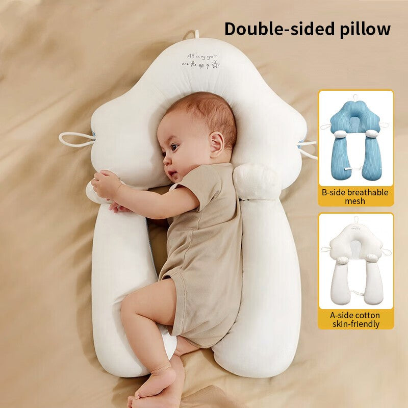 👶 Baby Correction Head Shaping Pillow | Ultra-Soft Huggable Baby Pillow | Pillows for Babies - Vortex Trends