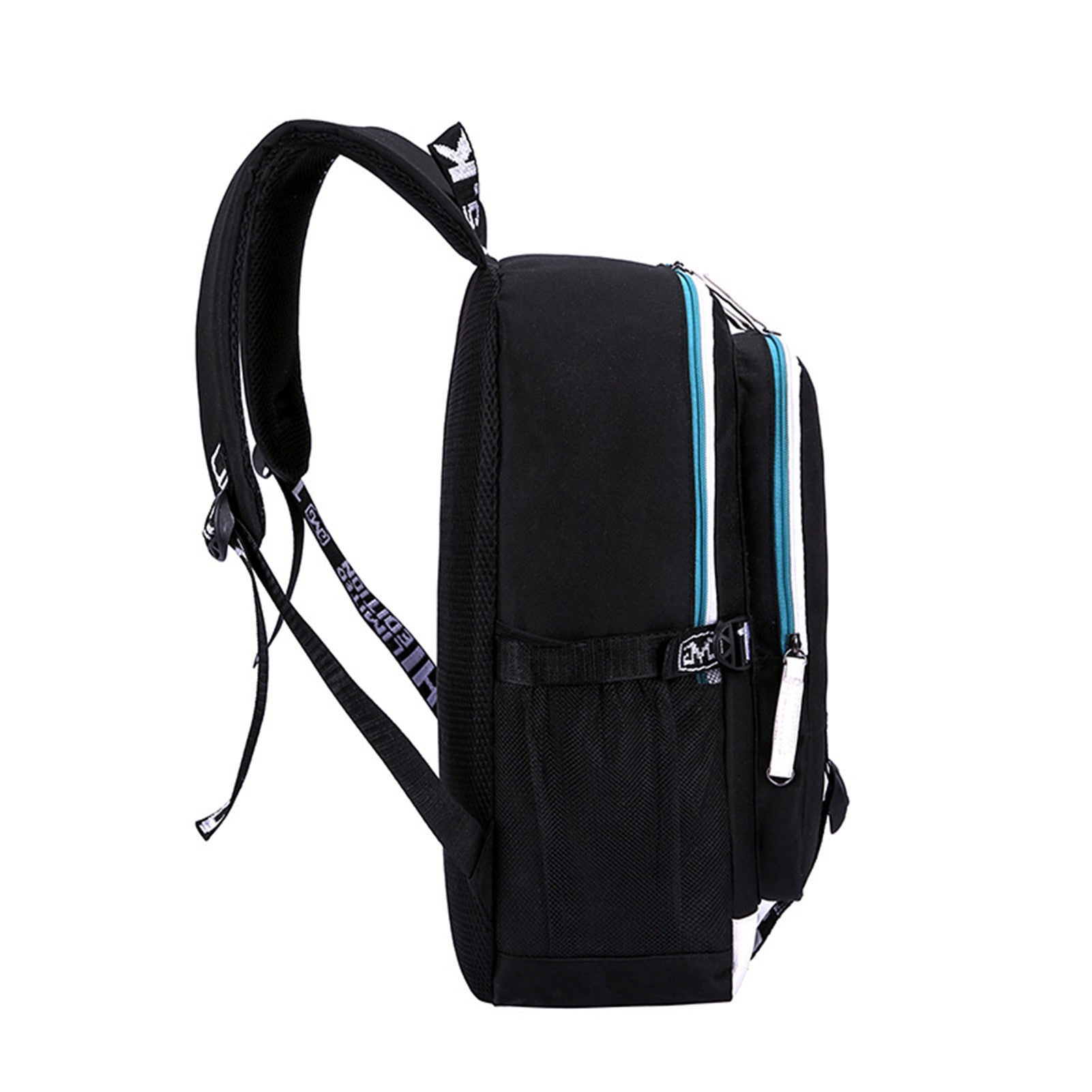 🎒Ride The Bike Down World Of Stranger Backpack | Dream Of Exploring Things | Laptop Daypack With USB | Charging Sport Bag - Vortex Trends