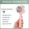 🧹3D Air Cushion Massager Brush With Retractable Bristles | Self Cleaning Hair Brush Massage | One-key Self-cleaning Hair Brush - Vortex Trends