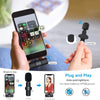 🎤Wireless Lavalier Microphone Portable Audio Video Recording Mini Mic For IPhone Android Long Battery Life Live Broadcast Gaming - Vortex Trends