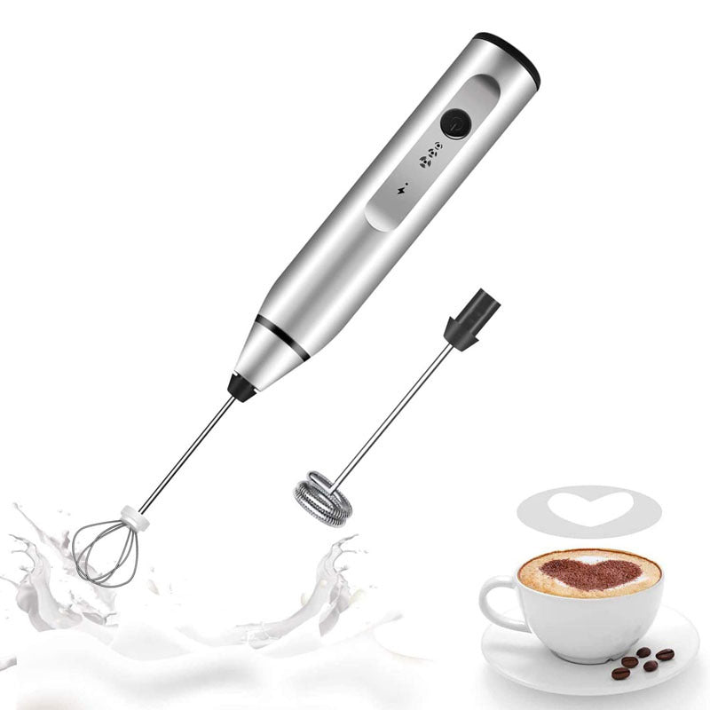 🚀Milk Frother Electric Egg Beater | USB Charging Mixer for Coffee Drink Portable | Automatic Egg Beater USB Charging Mixer - Vortex Trends