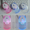 Creative Ultra-thin Transparent 2.4GHz Wireless Optical Luminous Mouse for PC Laptop - Vortex Trends