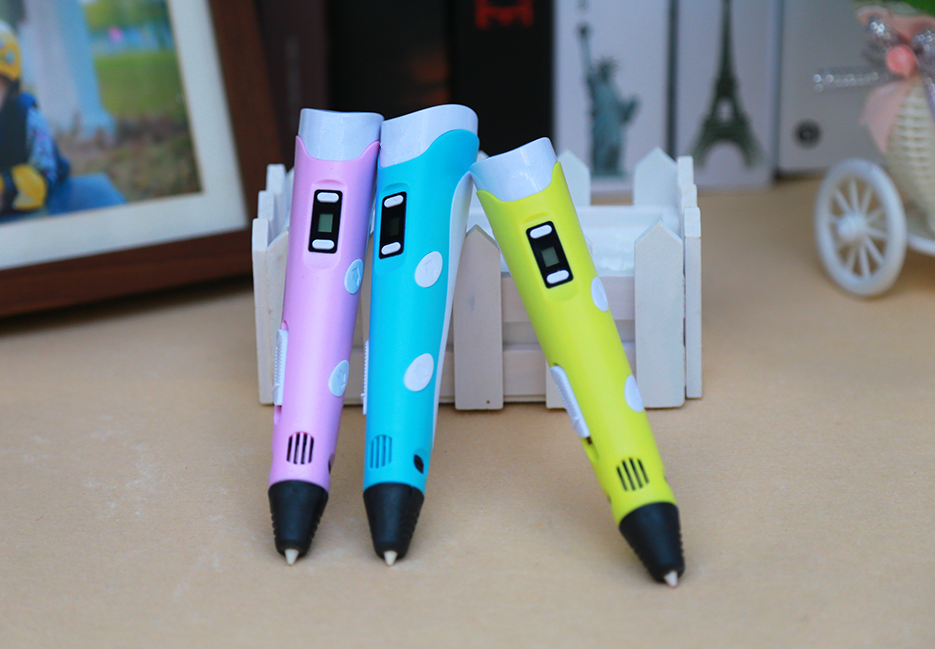 3D print pen 3D pen two generation graffiti 3D stereoscopic paintbrush children puzzle painting toys - Vortex Trends