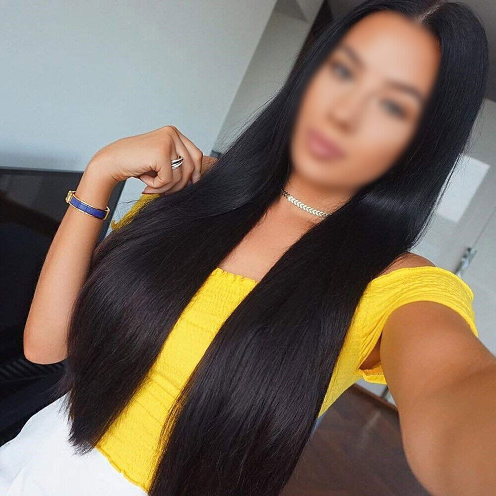 ❤️‍🔥Party Wigs Long Straight Hair | Natural Black Color | Wig Heat Resistant Realistic Synthetic Daily Party Wig for Women - Vortex Trends
