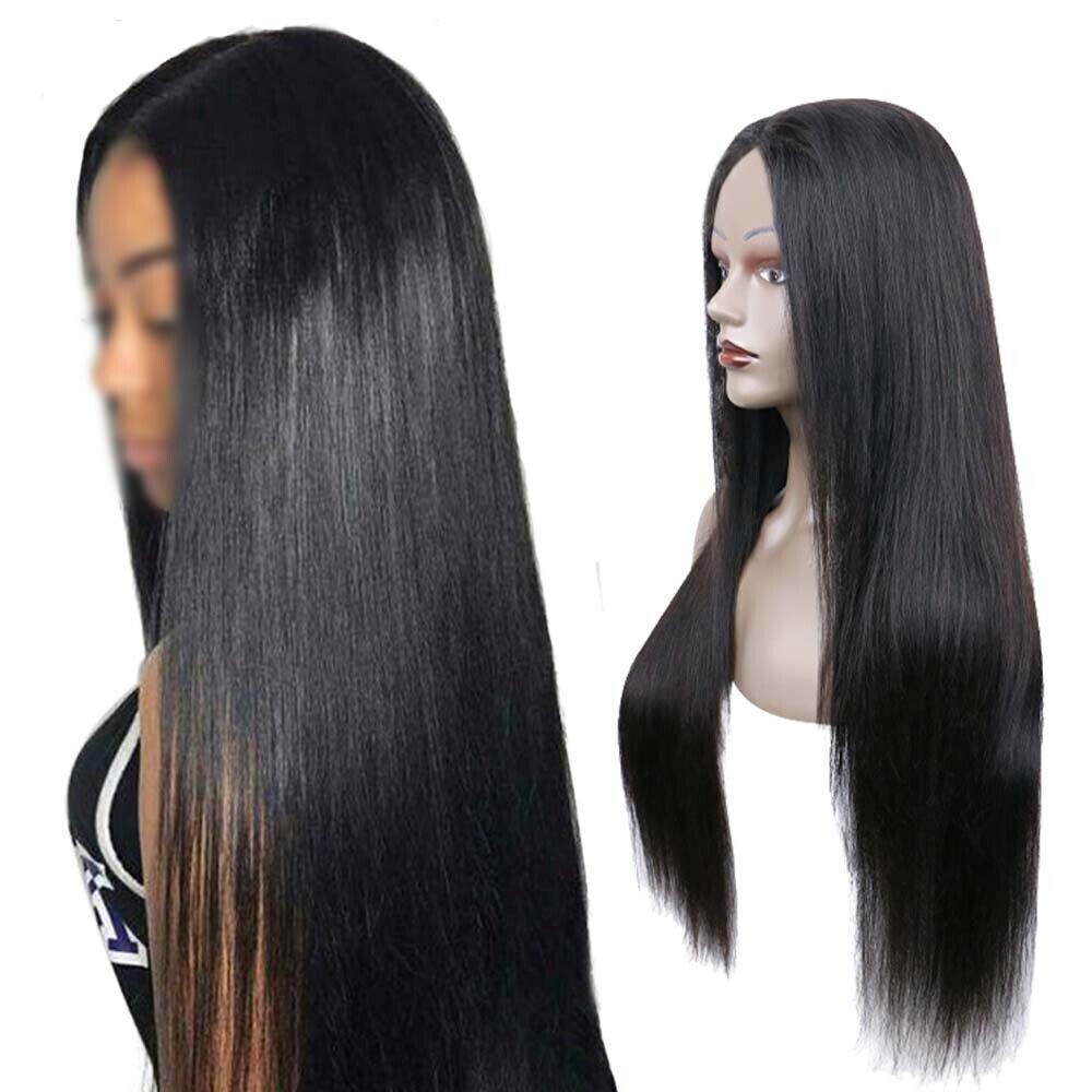 ❤️‍🔥Party Wigs Long Straight Hair | Natural Black Color | Wig Heat Resistant Realistic Synthetic Daily Party Wig for Women - Vortex Trends